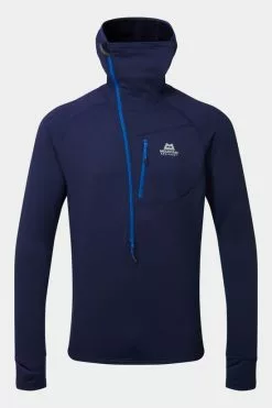 Mountain Equipment Mens Eclipse Hooded Zip T Top